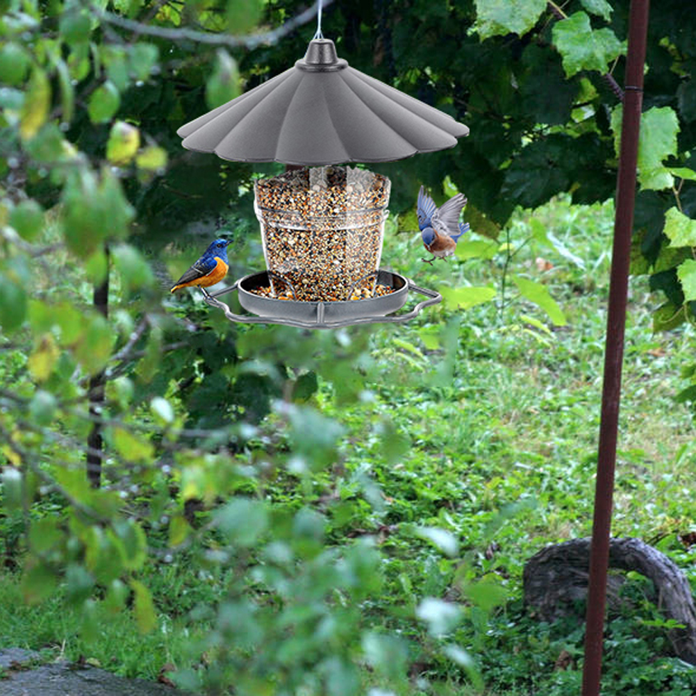 Omabeta Mangeoire Oiseaux Mangeoire Pour Oiseaux Pliable Panorama