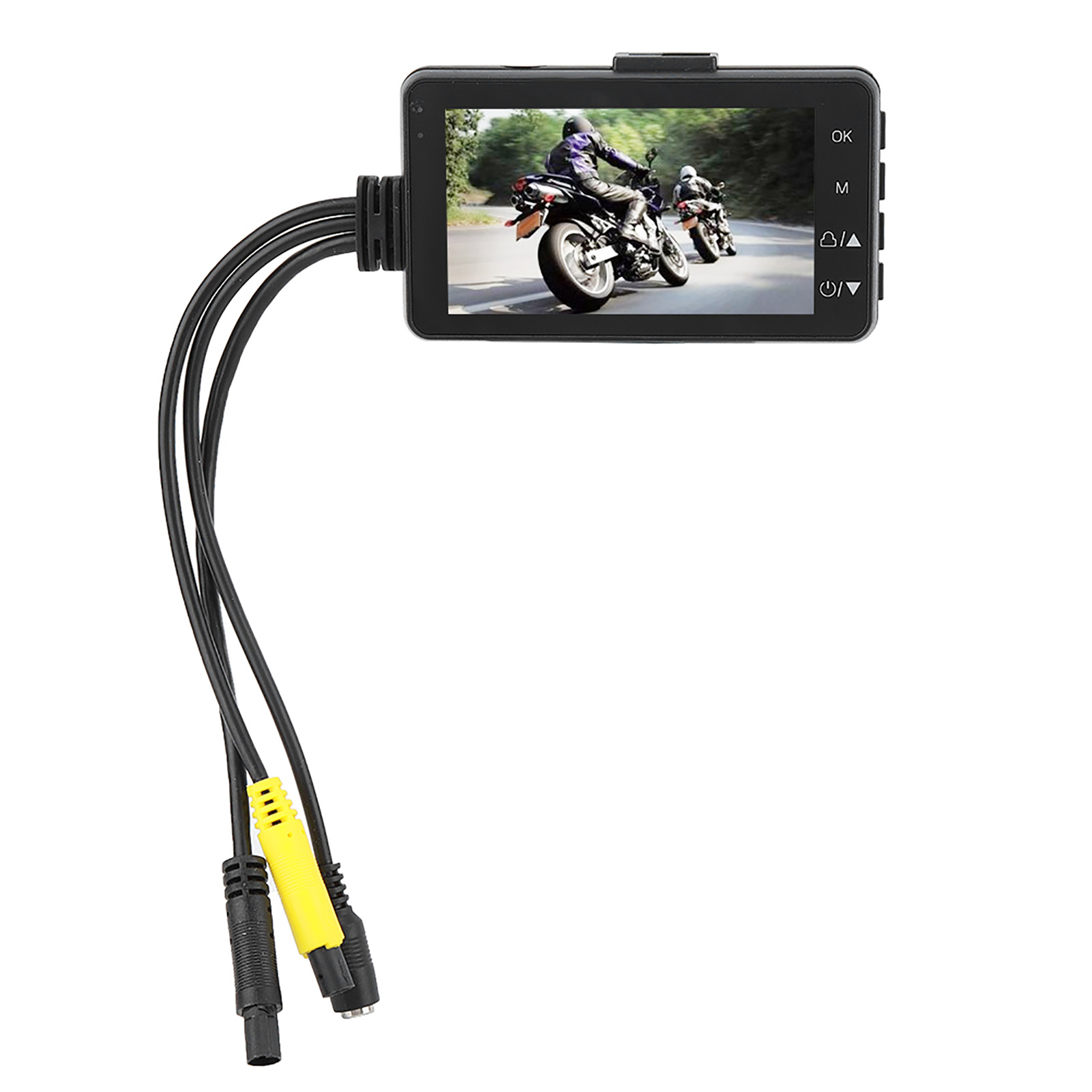 720P 3 Inch LCD Screen Dual Camera For Motorcycles Data Concealed Recorder KRI✈️