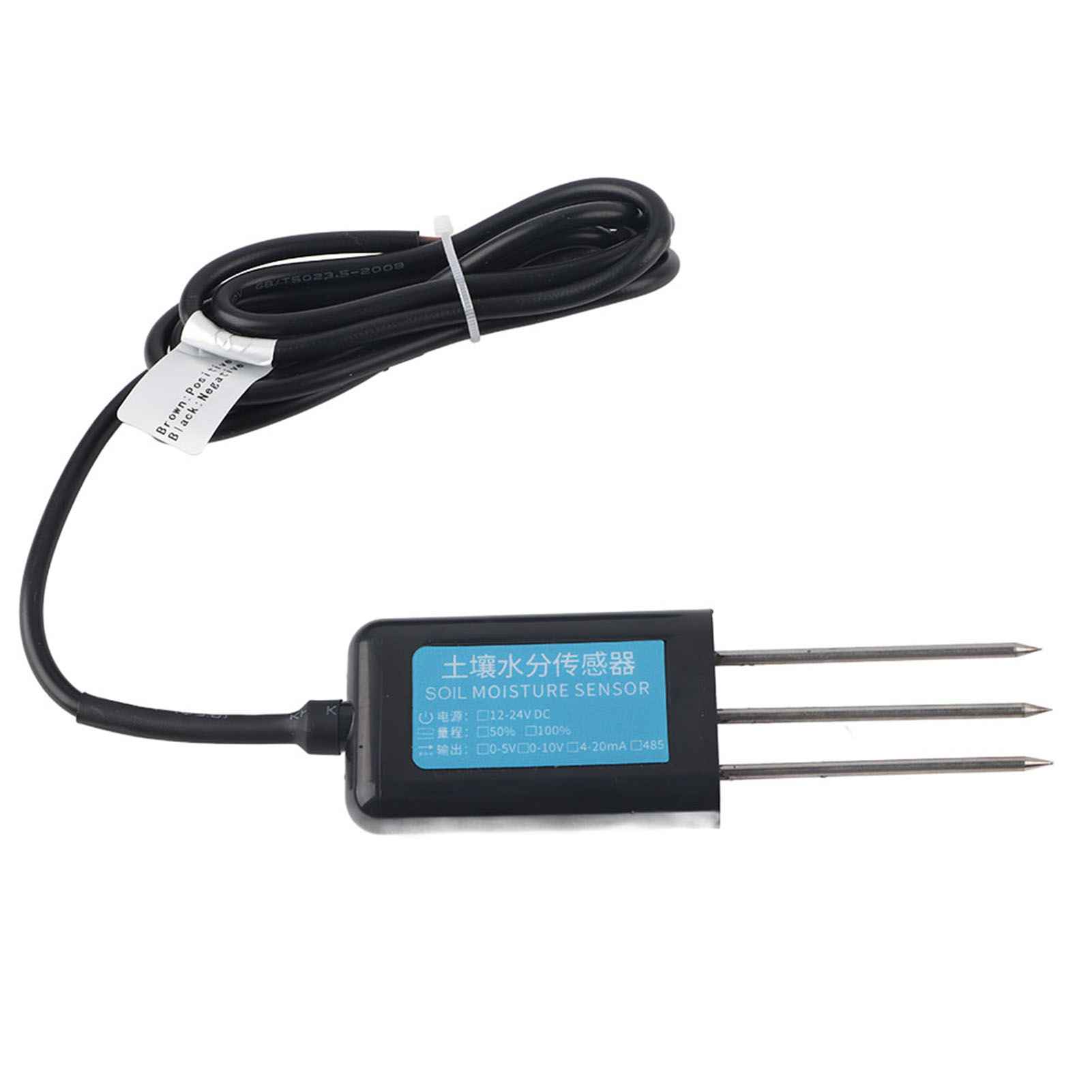Single Soil Humidity Sensor Soil Moisture Transmitter RS485 Output