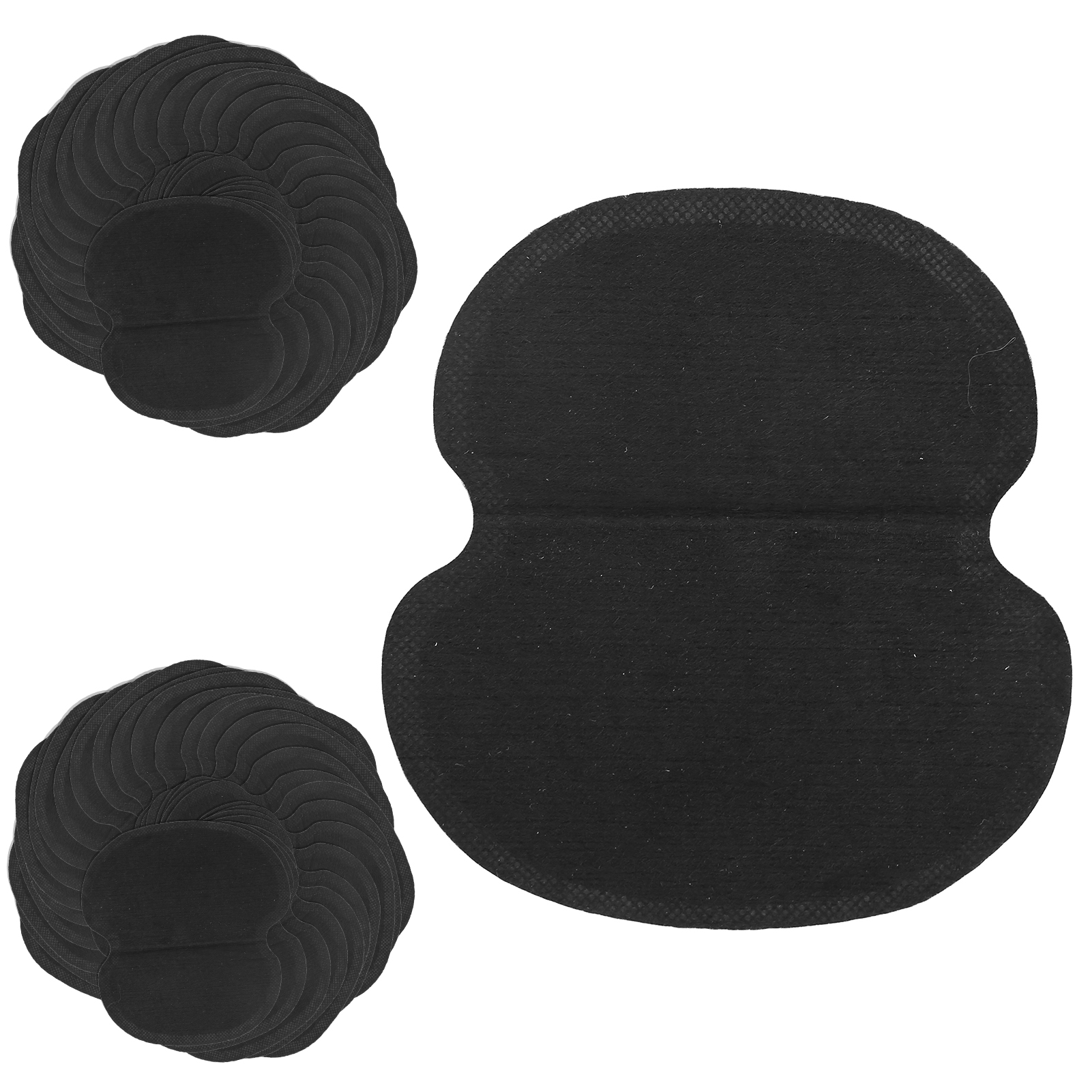 60pcs Underarm Armpit Sweat Pads NonWoven Fabric Dress Clothing Underarm Sweat