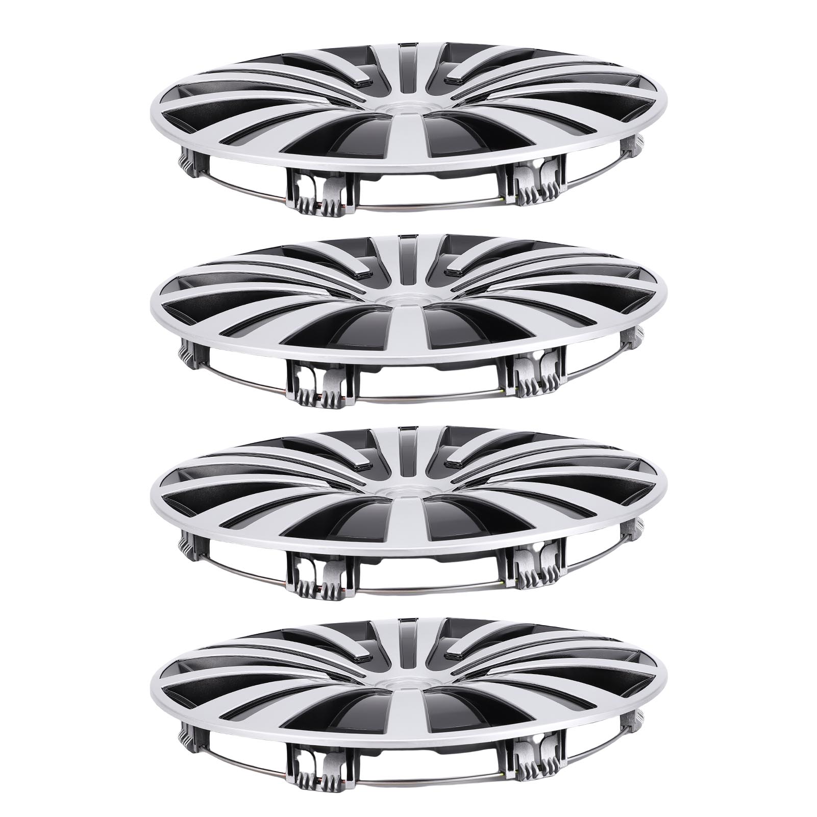 4PCS R16 Hub Caps Durable Wheel Rim Cover Set Universal Replacement for Cars SUV