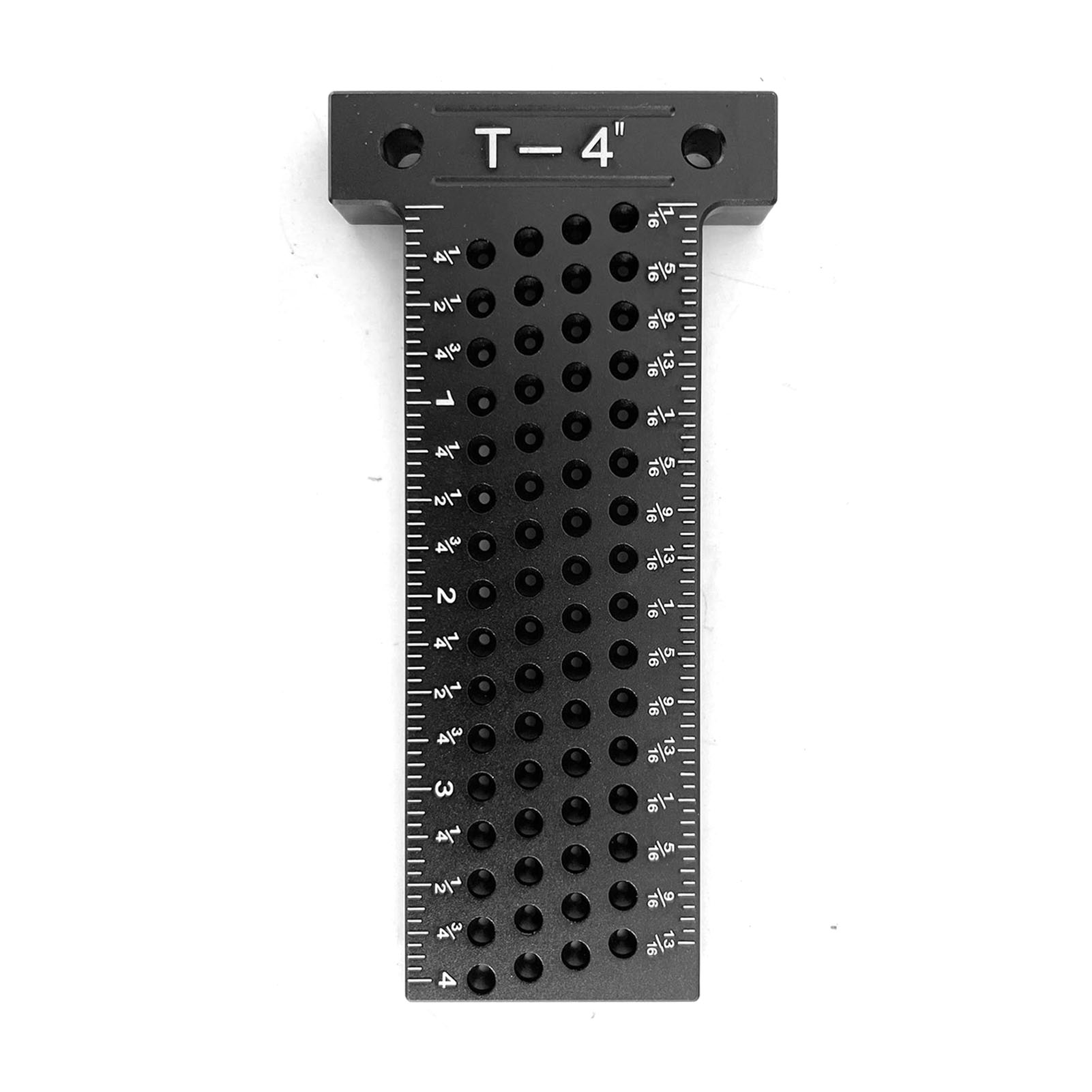 °Woodworking Hole Ruler Imperial Scales Hole Locating Auxiliary Marking Gauge