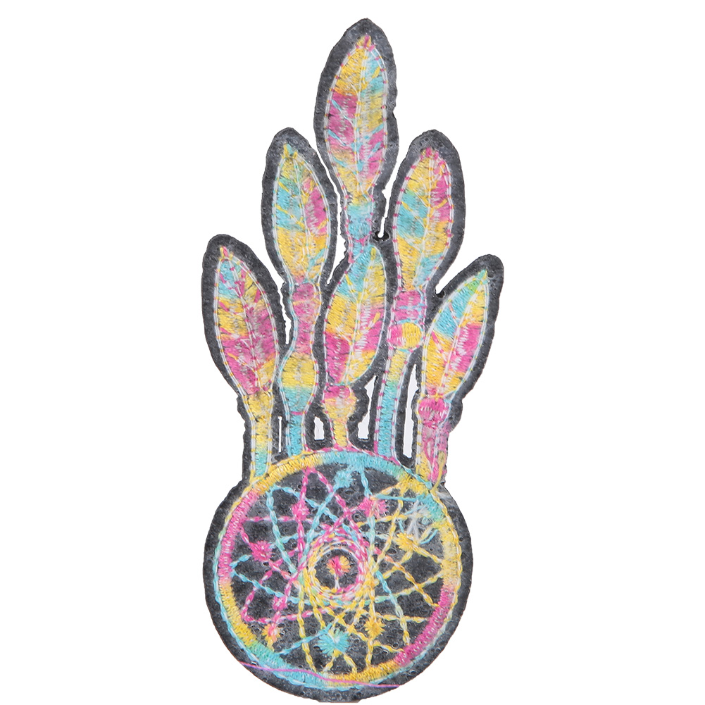 3Pcs HandMade Dream Catcher Net Shape Sewing Embroidery Cloth Patches Clot KRI✈️