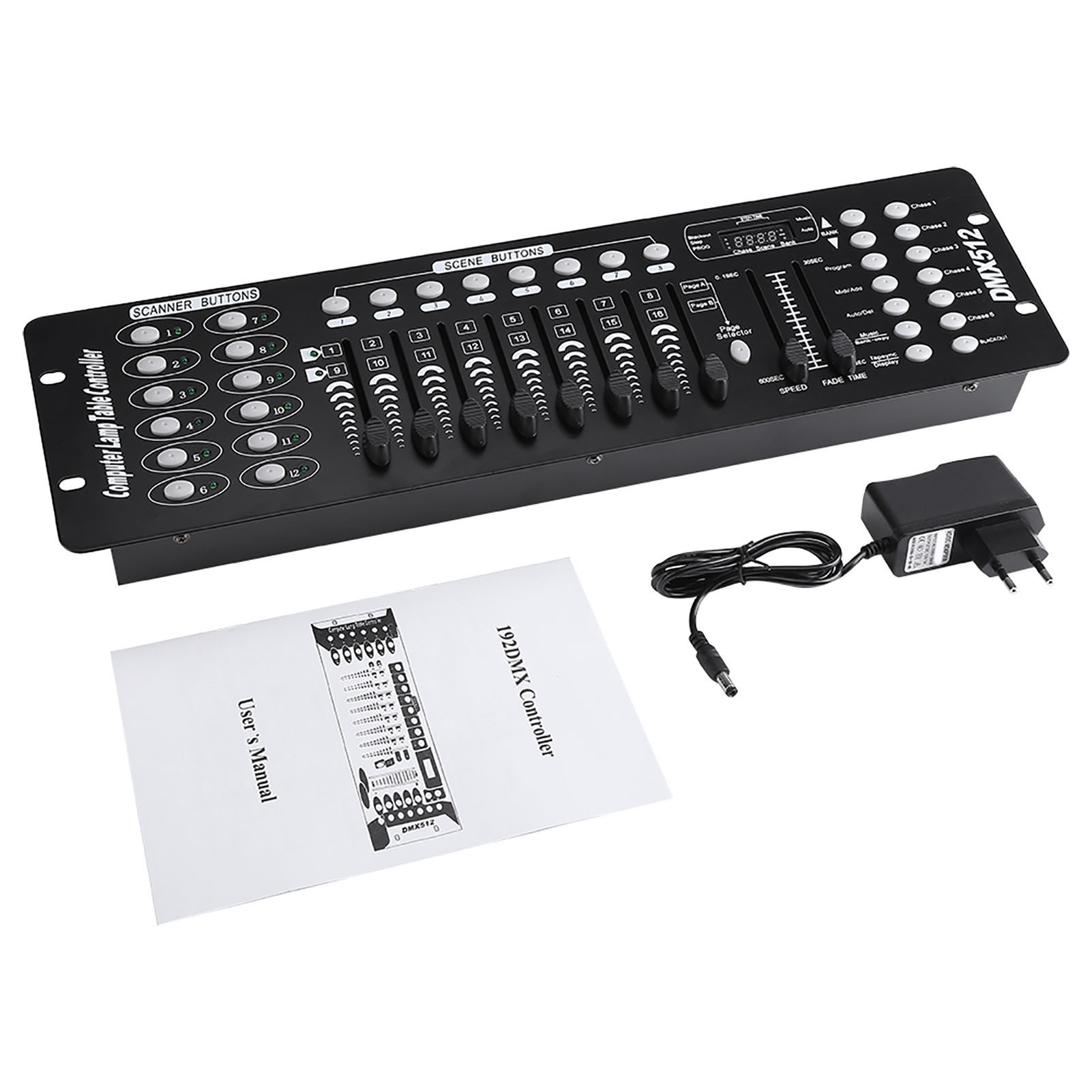 192 DMX Channels Stage Light Controller School Concerts Party Disco KTV Cl KRI✈️