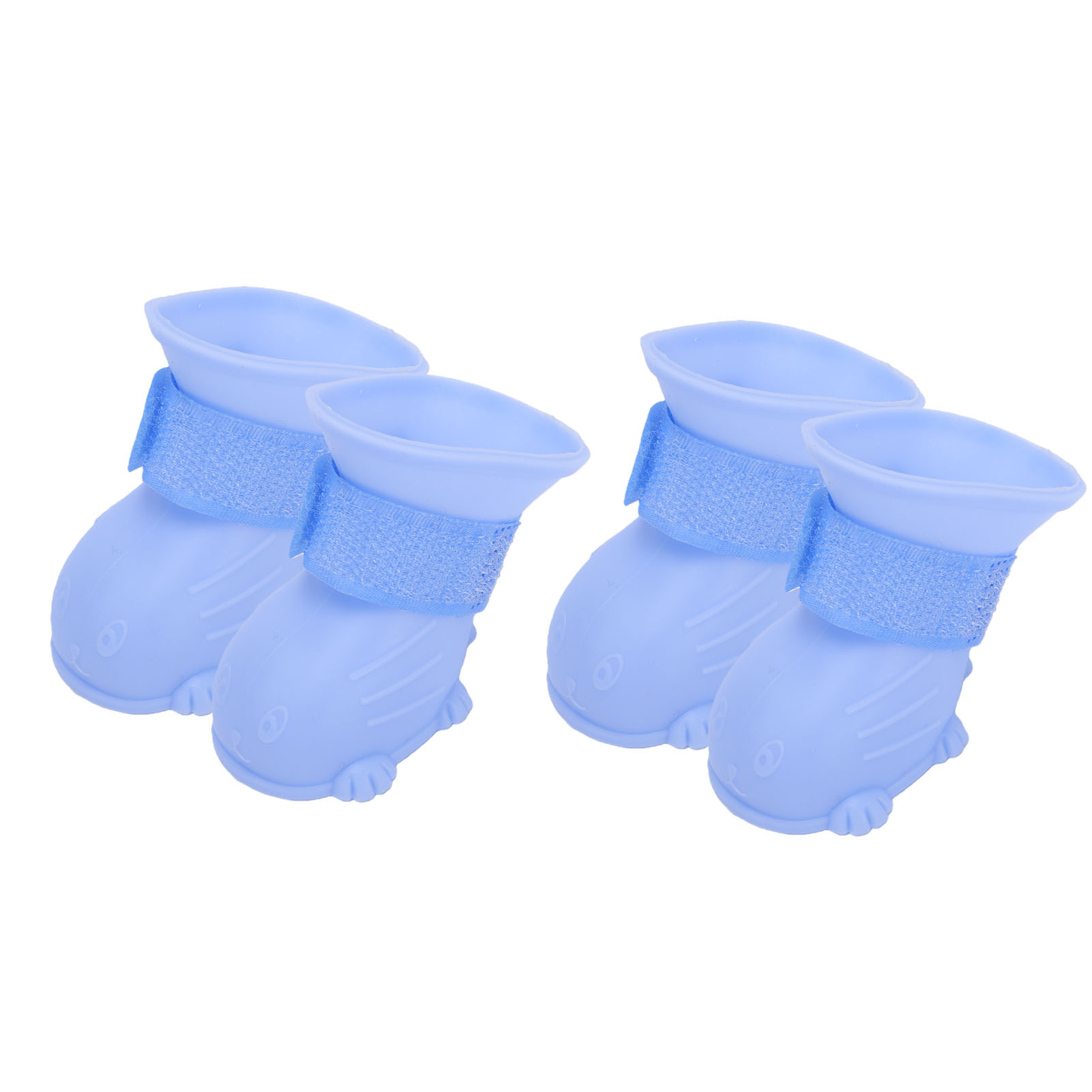 Puppy Rain Shoes Boots Waterproofing Non Slip TPE Thickened Outdoor