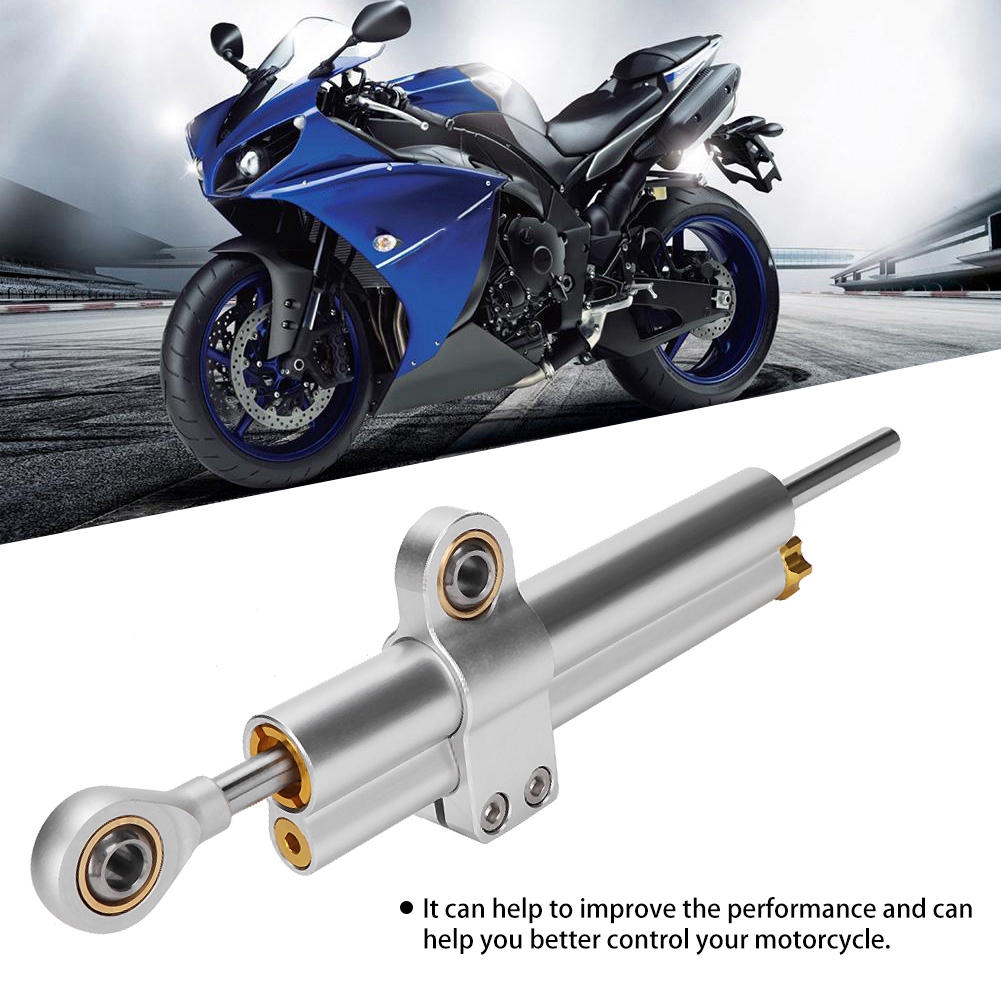 Universal Motorcycle CNC Aluminum Alloy Steering Damper Stabilizer Accesso KRI✈️