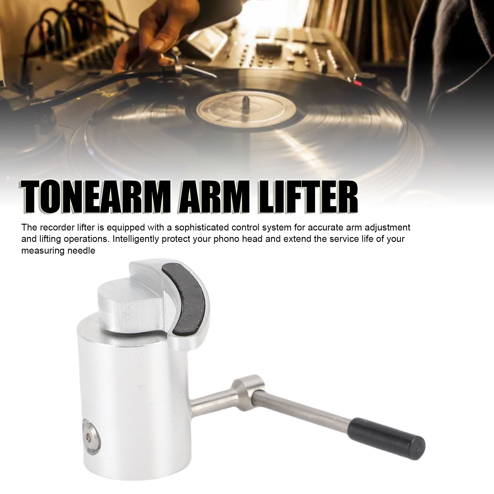 Automatic Tonearm Arm Lifter Fit For LP Turntable Disc Record Player Lift