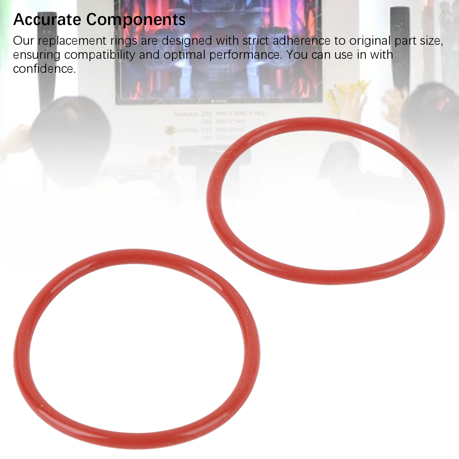 Rubber Rings Seal Repair Kit 2 O 6 Pucks Replacement Overhaul Kit For