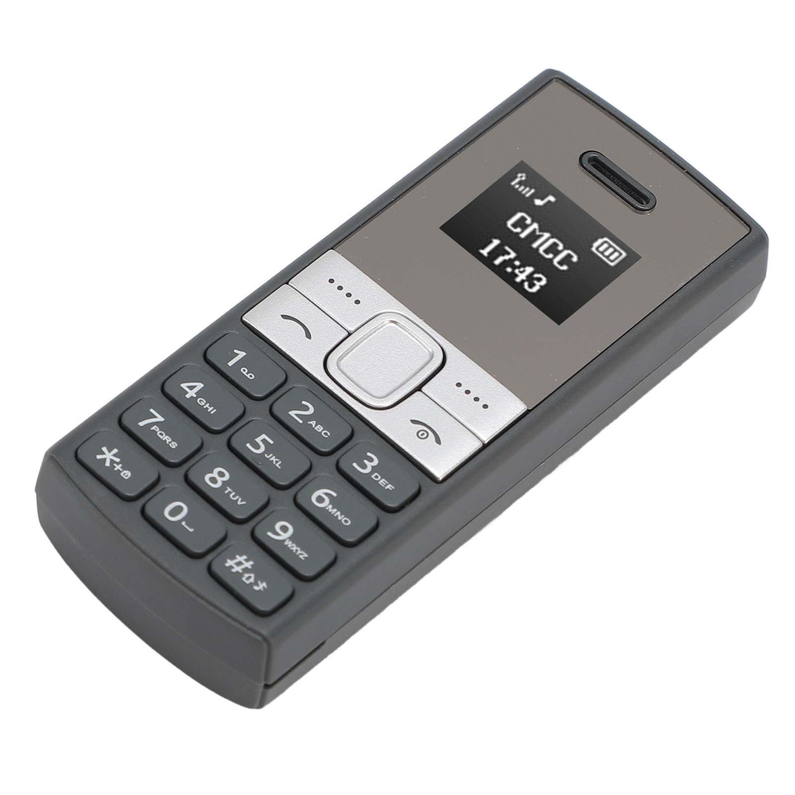 Smallest Mobile Phone GSM 2G Bluetooth Dual SIM Card Slot Health Radiation Band