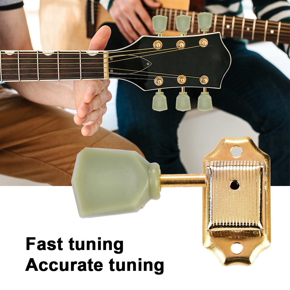 3L3R Guitar Tuning Pegs Tuners Zinc Alloy Machine Heads Instrument Accesso KRI✈️