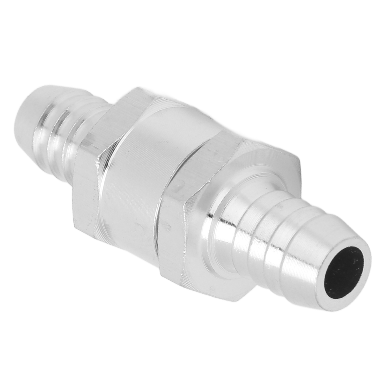 Non Return One Way Check Valve Aluminum Alloy Universal For Fuel Gasoline Oil