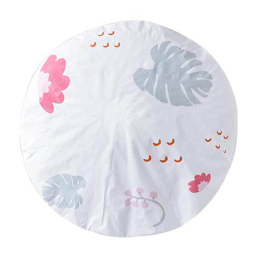 Cartoon Floral Pattern Electric Fan Dust Proof Round Elastic Dust Cover Pr KRI✈️