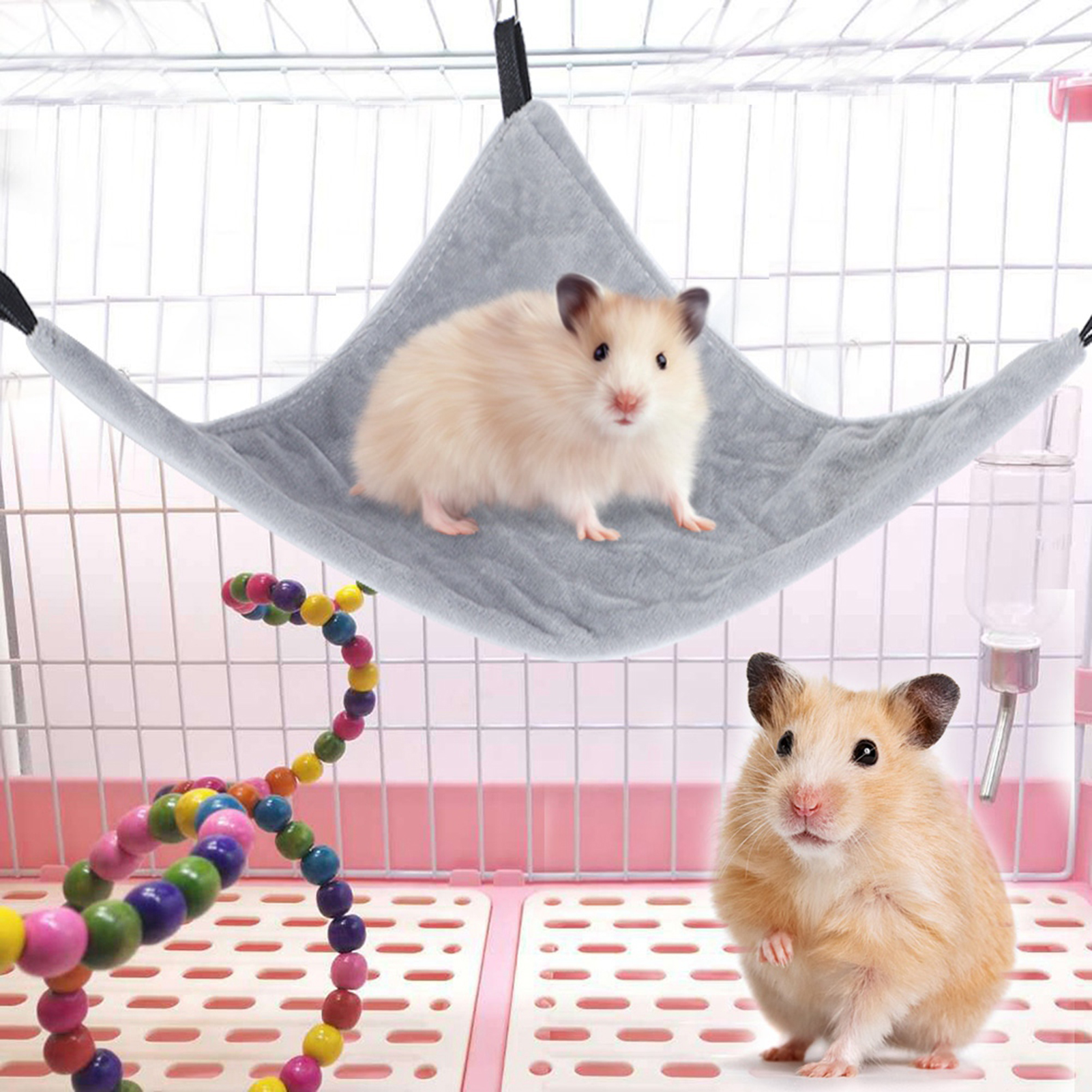 Small Pet Hammock Hanging Bed For Squirrel Hamster Sugar Glider G KRI✈️