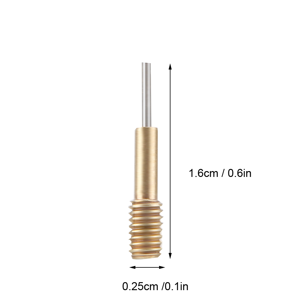 10pcs Watch Strap Adjuster Needle Watch Band Link Pin Remover Tool (Gold) KRI✈️