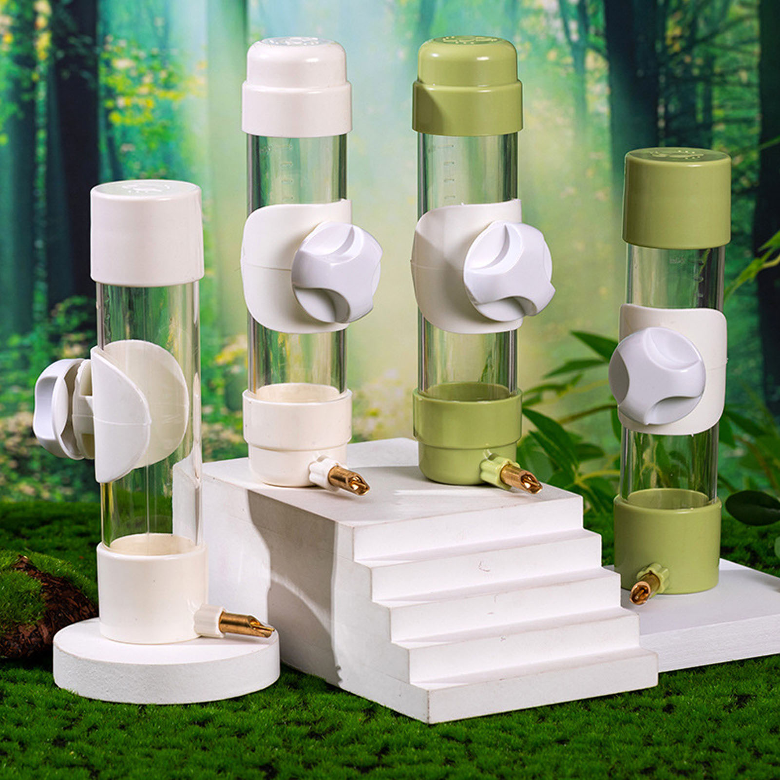 200ml Bird Cage Water Feeder Easy to Refill Leakproof