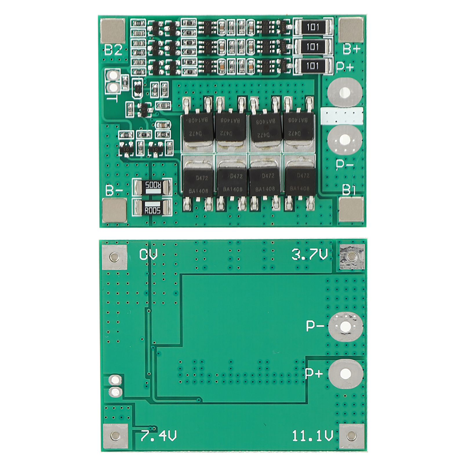 3S 12V 40A Lithium Battery Protection Board PCB Board With Balance Cha KRI✈️
