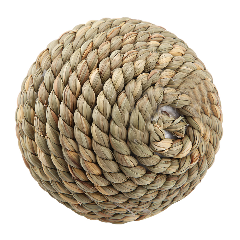 Natural Wild Vetch Toy Playing Ball Rabbit Chewing Exercise Toys Tr KRI✈️