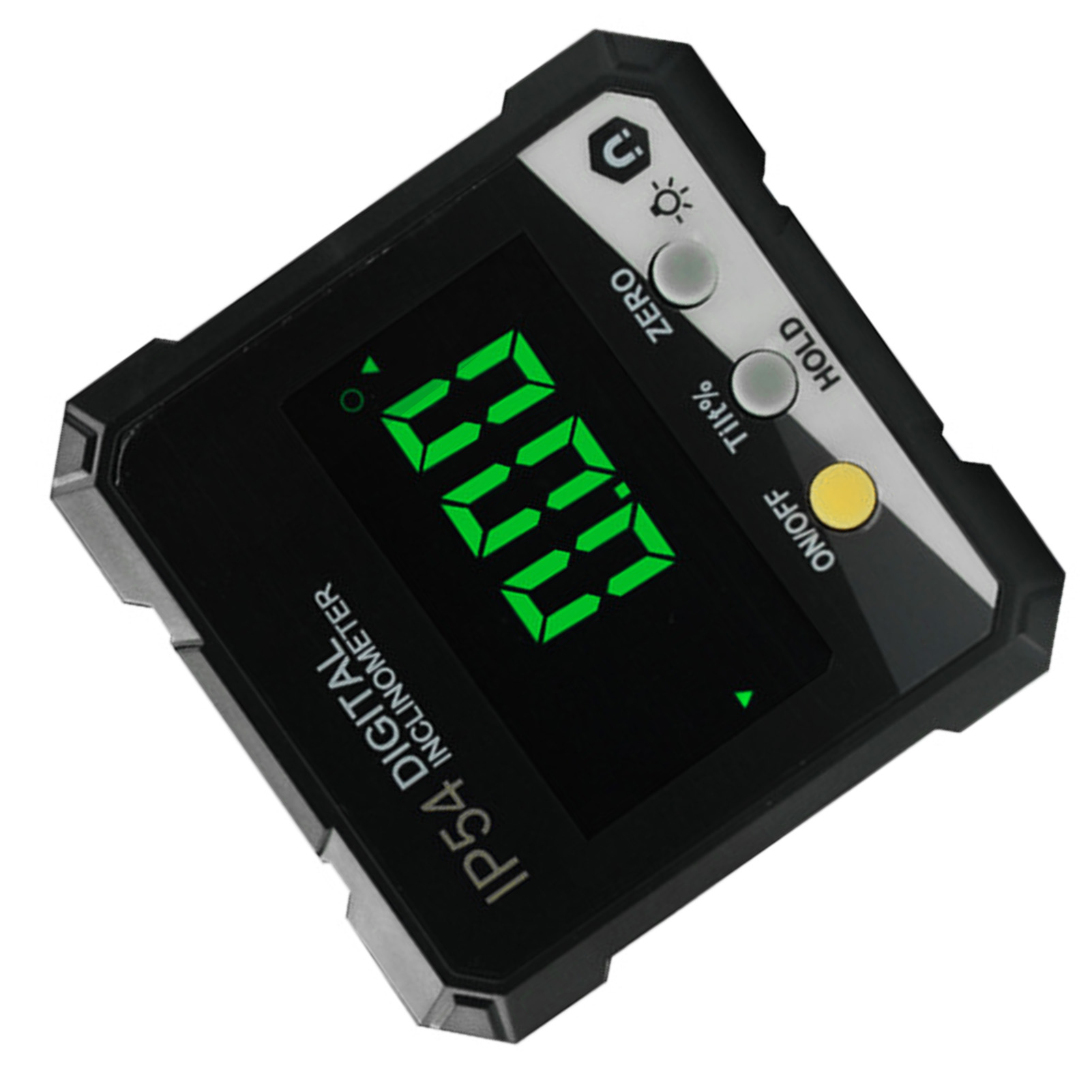 Digital Display Angle Meter Digital Inclinometer 4x90&deg; Measurement IP54 For Home