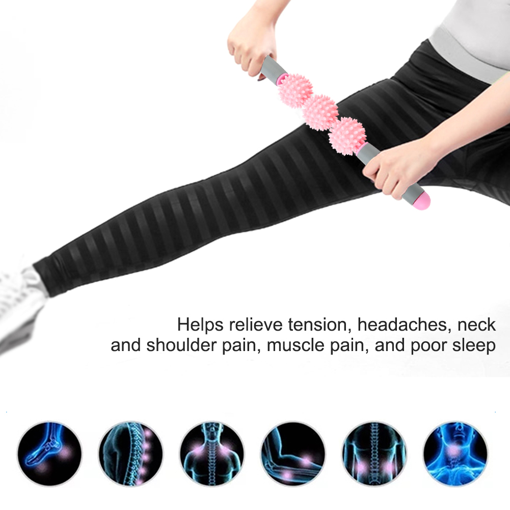 Yoga Stick Muscle Roller Stick for Deep Tissue Massage for Home Office Gym