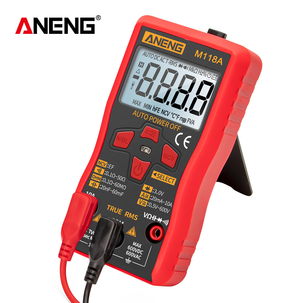 M118A Auto Ranging Digital Multimeter High-Accuracy TRMS 6000 Counts
