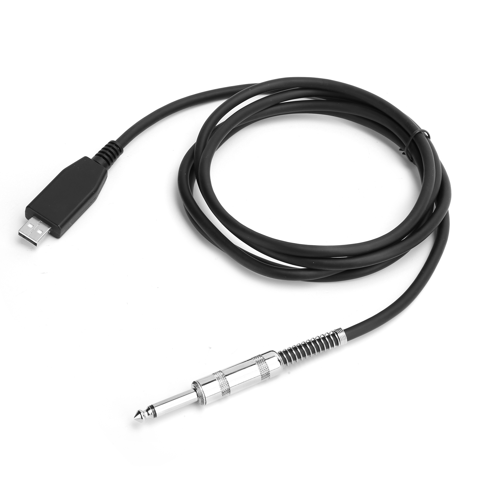 USB Guitar Cable Quiet Guitar Base To PC Cable For Electric Piano For Bass