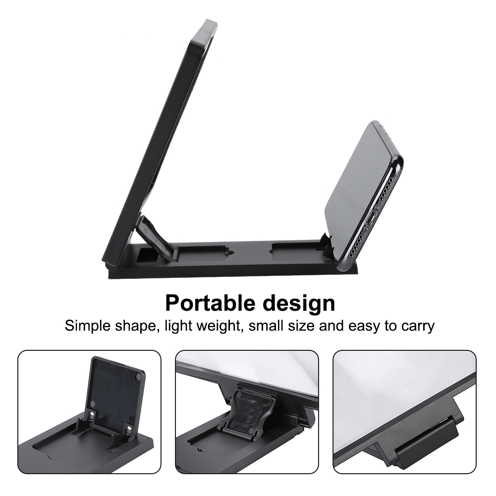 Mobile Phone Screen Magnifier Video HD Magnifier Bracket Enlarge Screen With