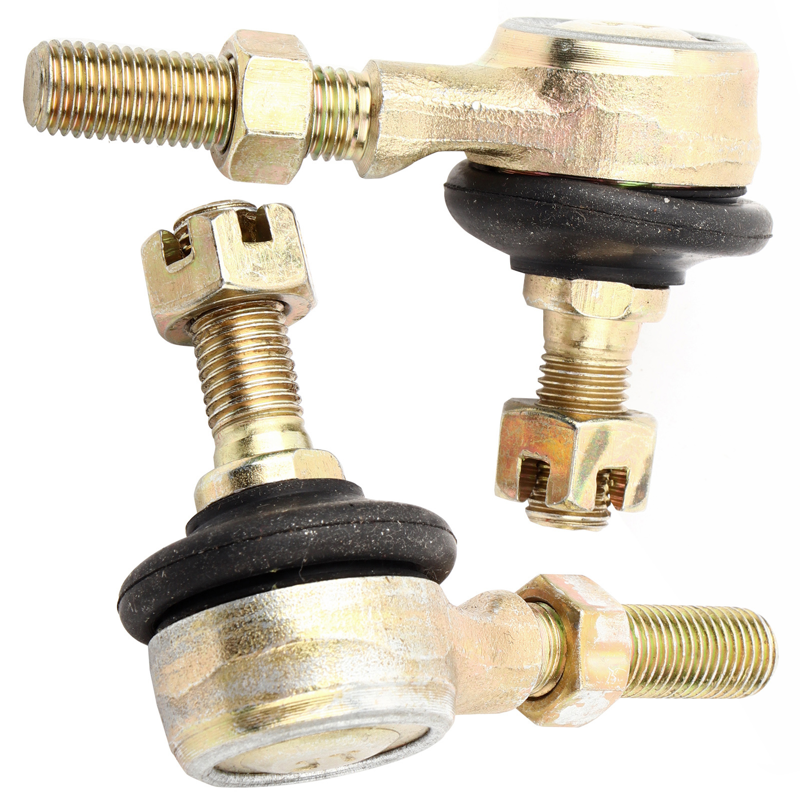 Pair Tie Rod Ball Joint For 70cc 90cc 110cc 125cc 150cc 200cc 250cc ATV Quad