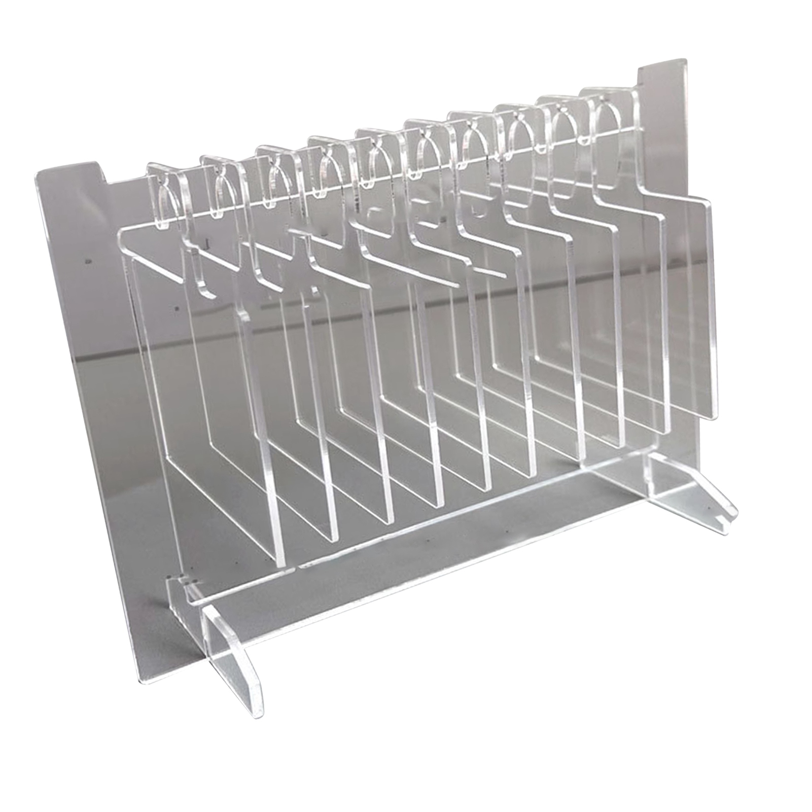 Nail Hanger Display Stand Acrylic Hanging Transparent Organizer Nail Sample