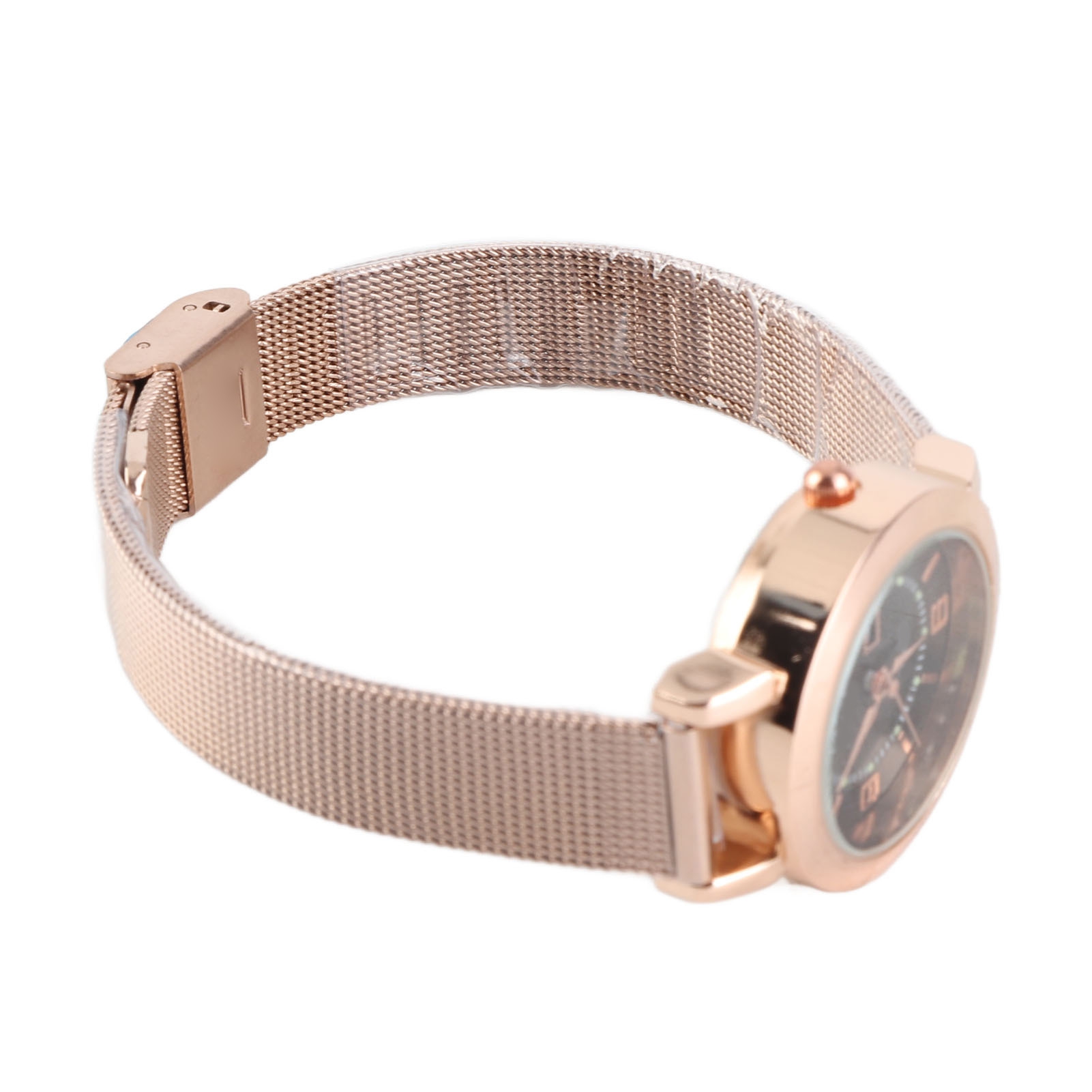 Women Quartz Watch Water Resistant Fashionable Elegant Rhinestone Day Date Watch