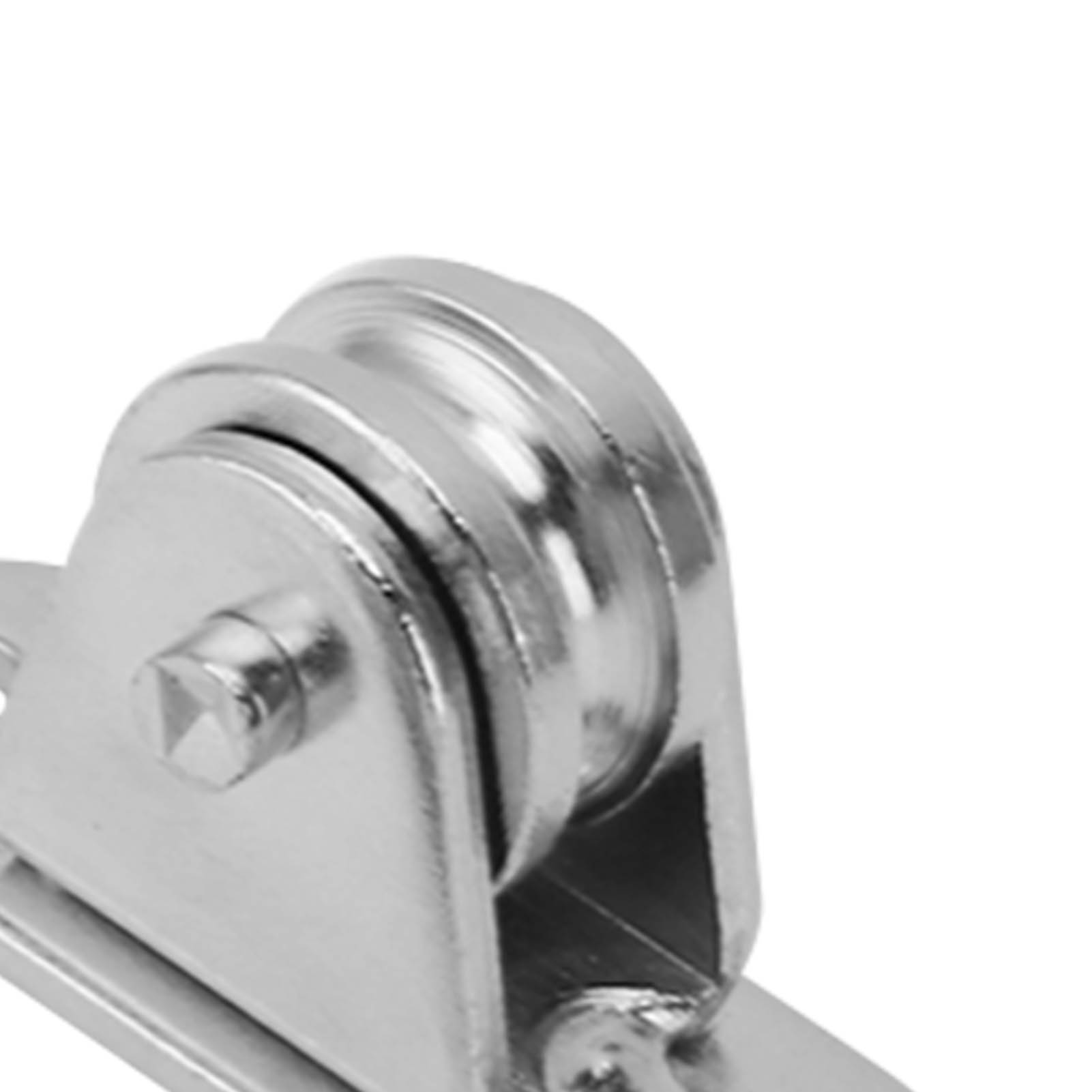 Small Pulley Block Stainless Steel Silent Pulley Roller Wall Mounted Fixed