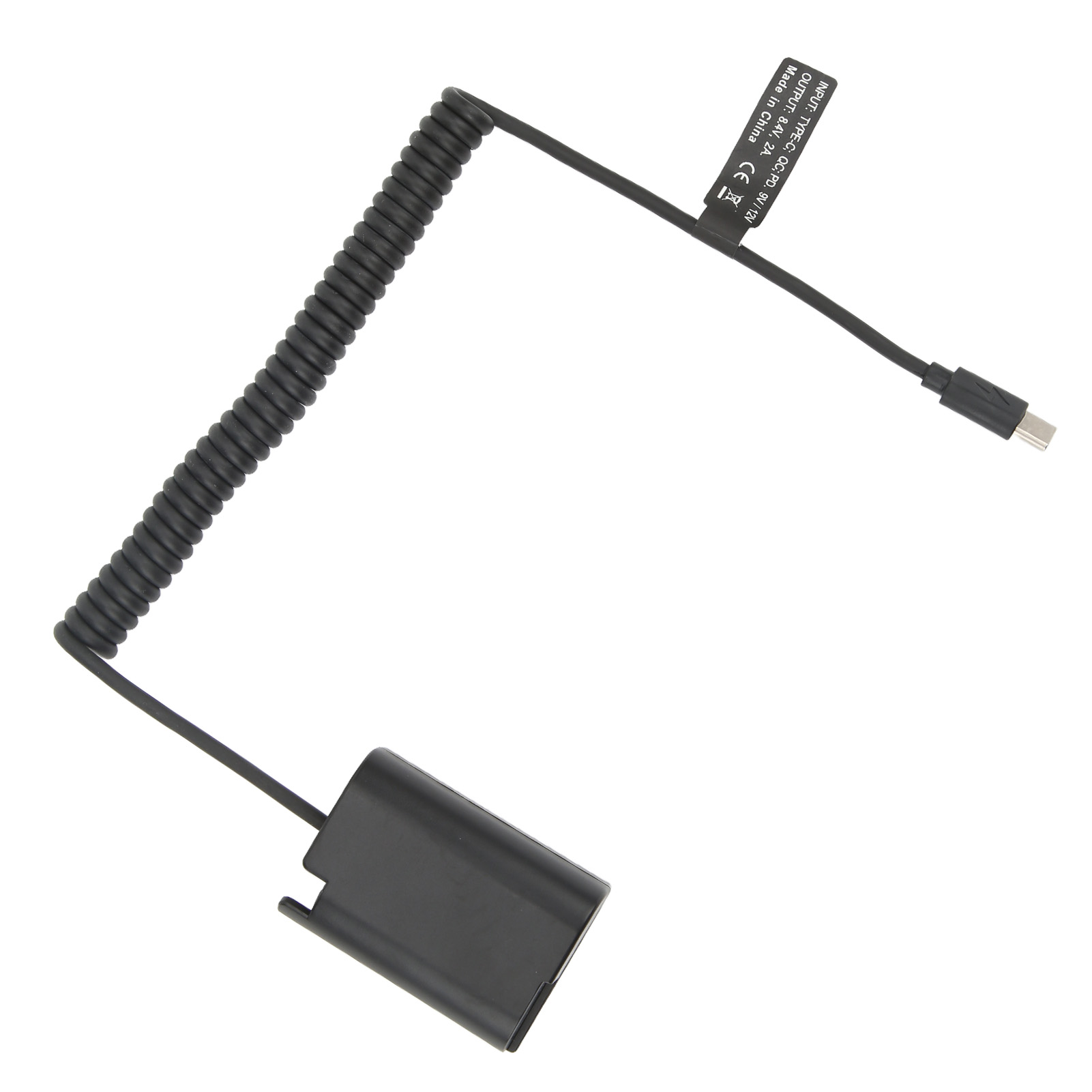 DMW DCC17 DC Coupler Type C To DMW BLK22 Dummy Battery Power Adapter Supports QC