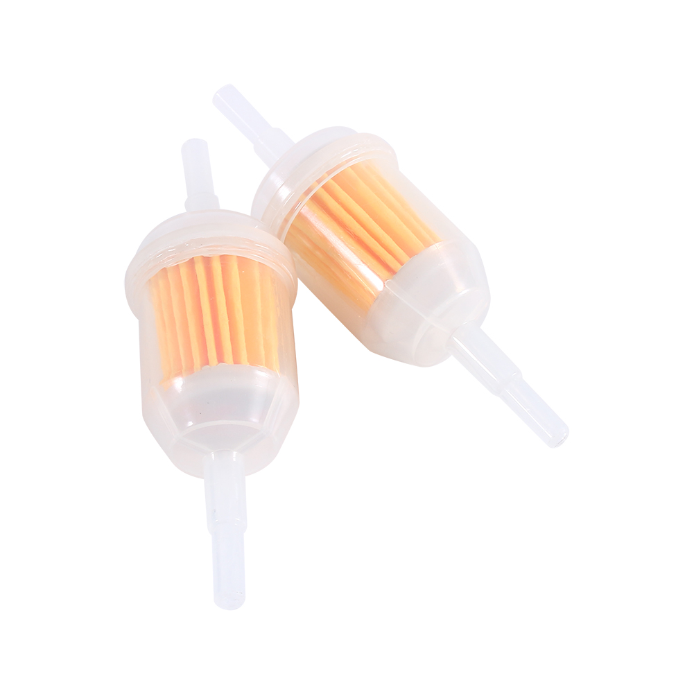 2x Universal Car Motor Petrol Inline Pipe Reusable Fuel Filter 6 8mm Hose