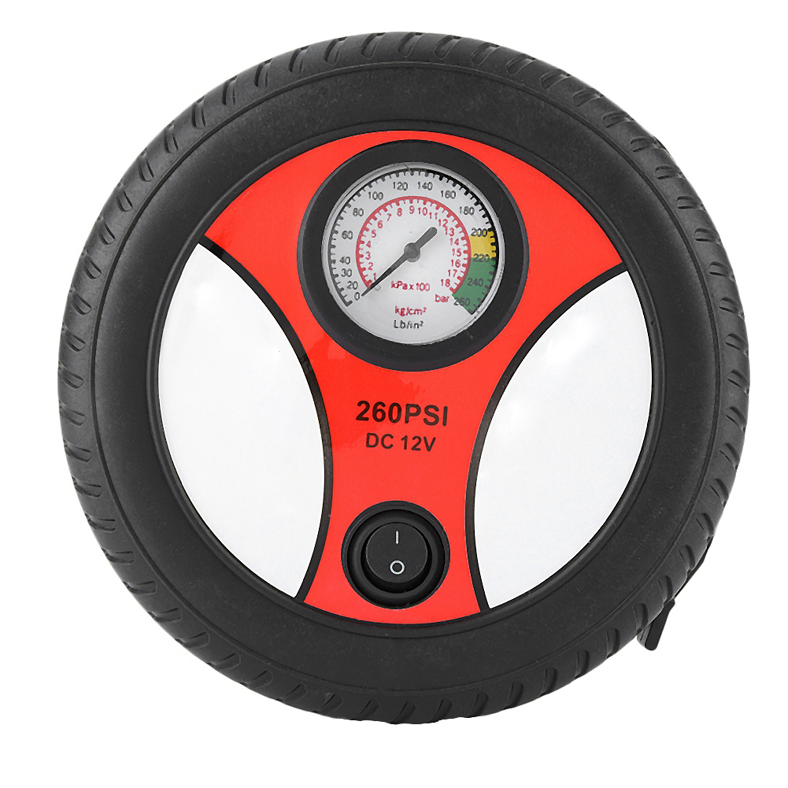 12V Portable Car Air Compressor Pump Visual Tire Pressure Gauge Motorcycle KRI✈️