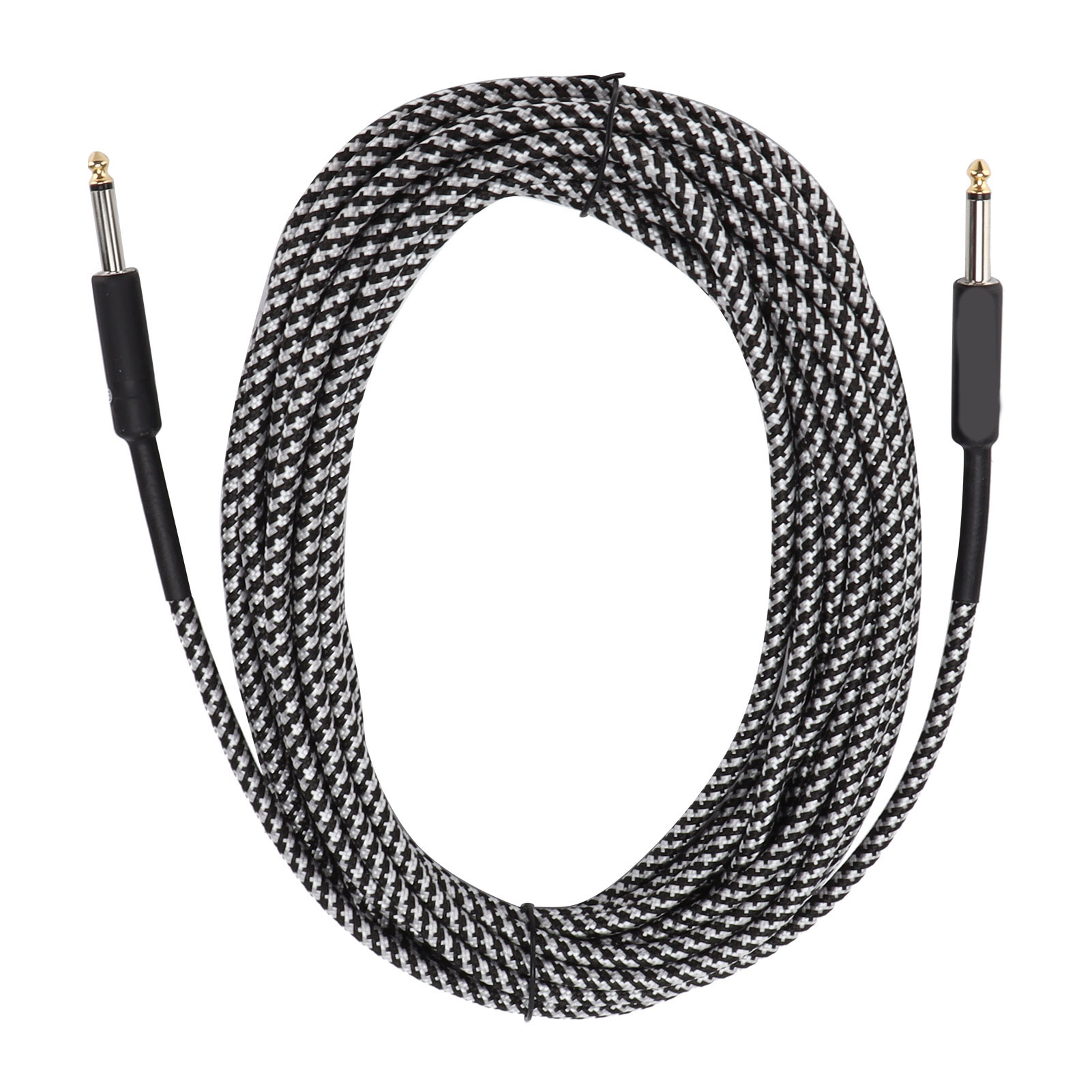 Audio Cable Musical Instrument Wire Low Resistance With NickelPlated Plug For