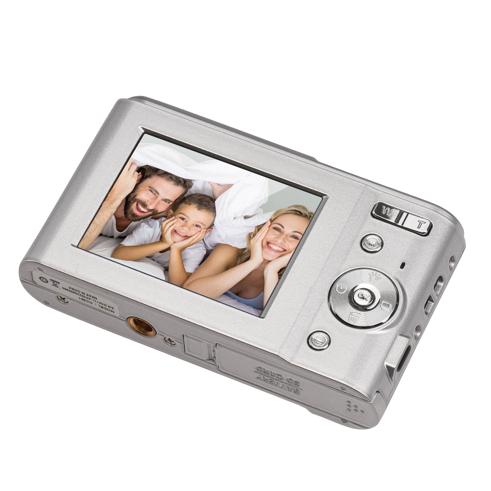 Digital Camera 48MP 1080P 2.4in 16X Zoom Autofocu Smart Detection