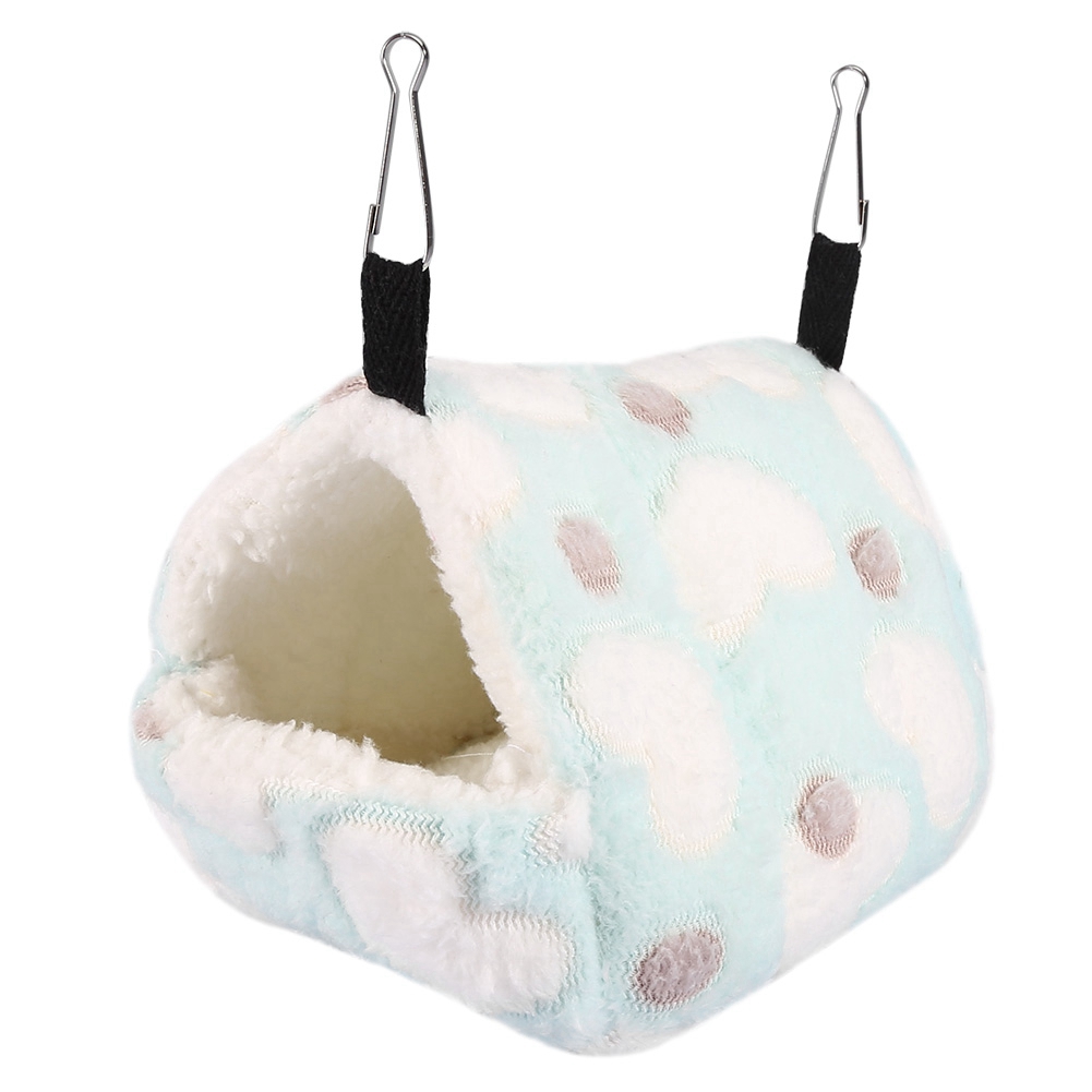 Winter Warm Soft Pet House Cage Bed For Hammock Squirrel Rabbit (Bl KRI✈️