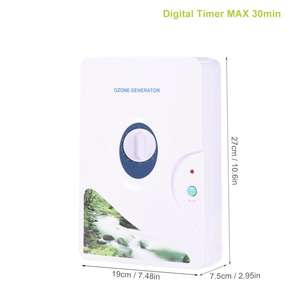 Generator Ozonator Air Purifiers 600mg/h Oil Vegetable Meat Purify A KRI✈️