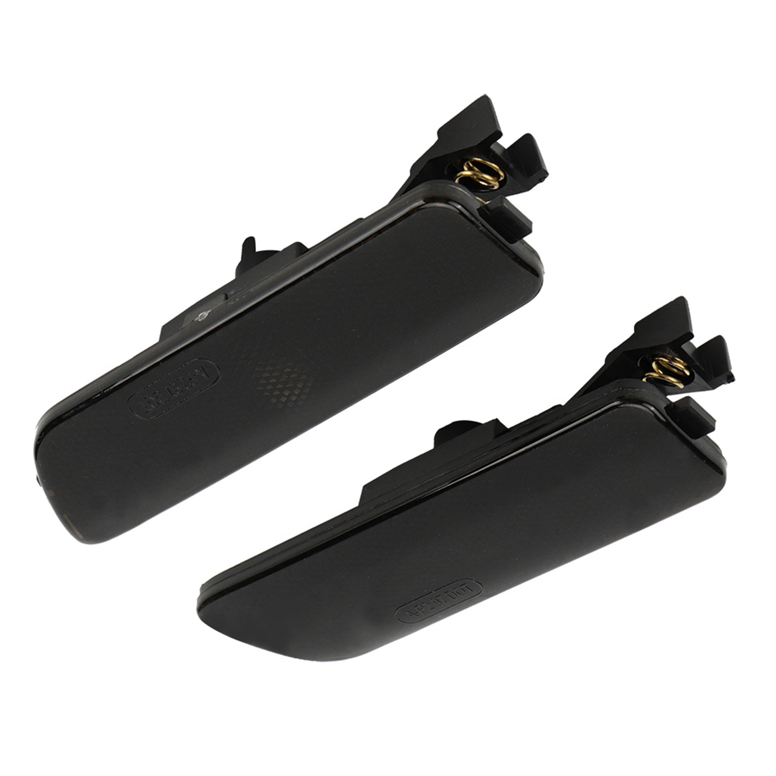 1 Pair Smoked Bumper Marker Side Light Housing For MK4 617215181853 (Black KRI✈️
