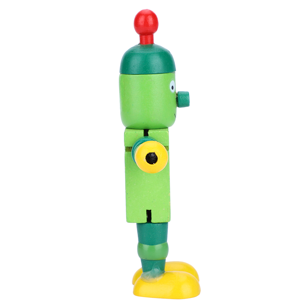 Personality Cute Wooden Robot Toys Learning & Educational Toys For Kids Ch KRI✈️