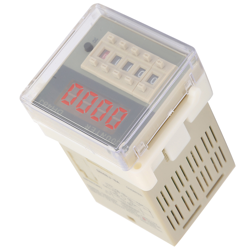 O111ROM DH48J-8A LCD Digital Electronic 8 Pins Counter Delay Time Relay