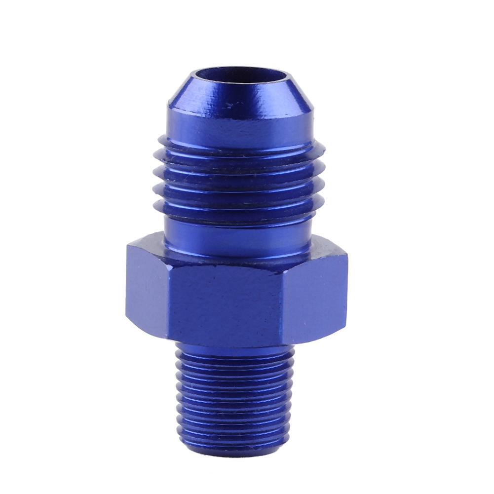 Aluminum Alloy Male Flare AN6 To 1/8 NPT Straight Fuel Oil Fitting Adapte KRI✈️