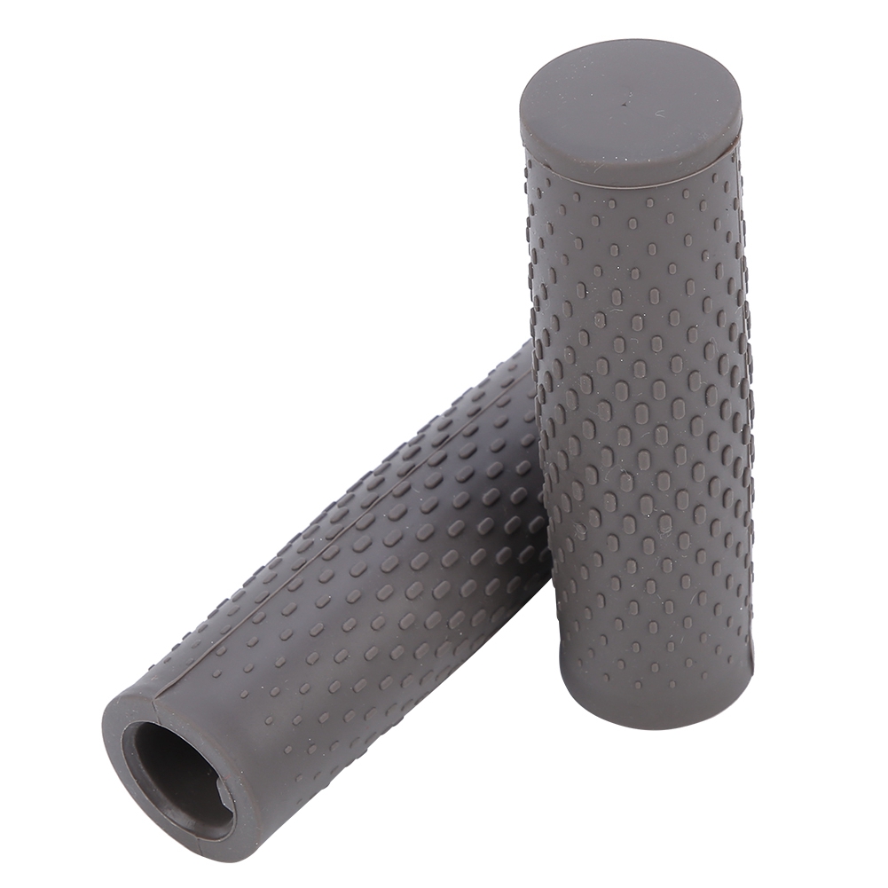 1 Pair Anti Slip Rubber Handlebar Grip Set For Xiaomi Mijia M365 Electric KRI✈️