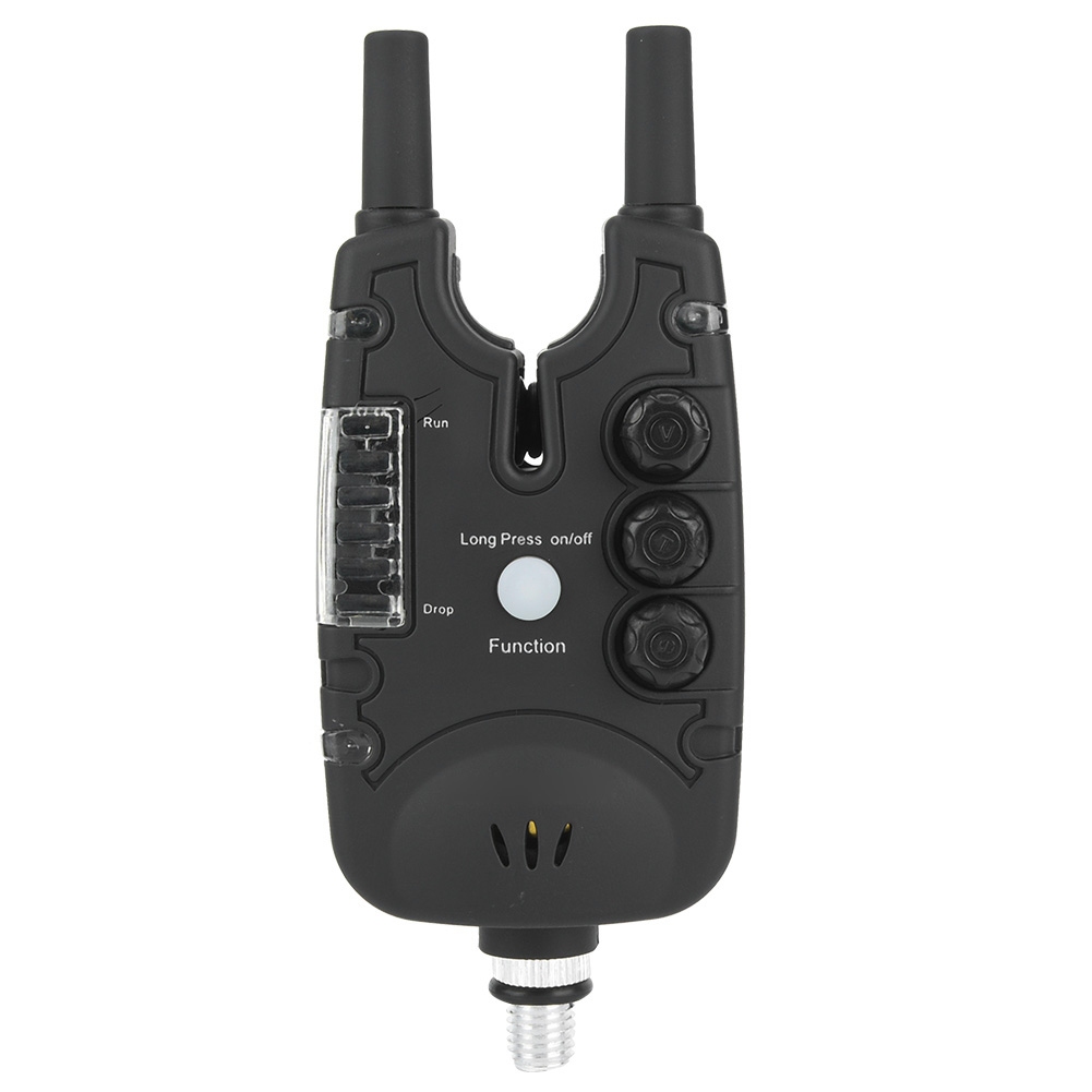 ABS LED Fishing Electronic Fish Bite Alarm Finder Sound Alert Indicator Ac KRI✈️