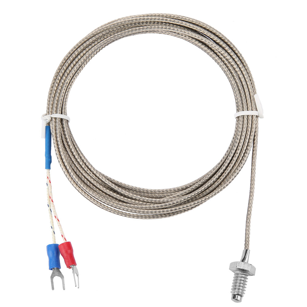 Length M6 BSW Screw Thread Temperature Measuring Probe K Type Thermocouple UK