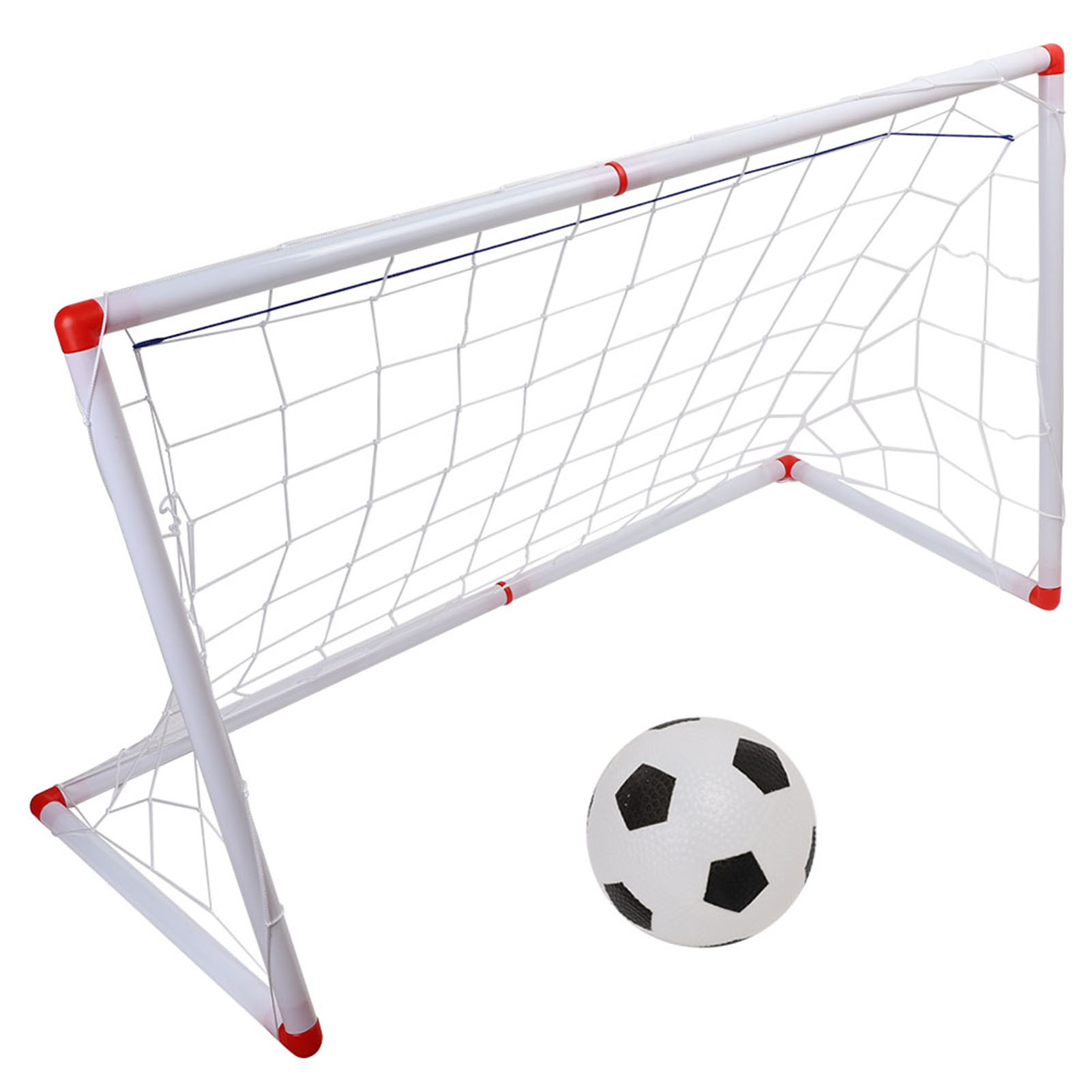Indoor Outdoor Mini Children Football Soccer Goal Post Net Set With Ball P KRI✈️