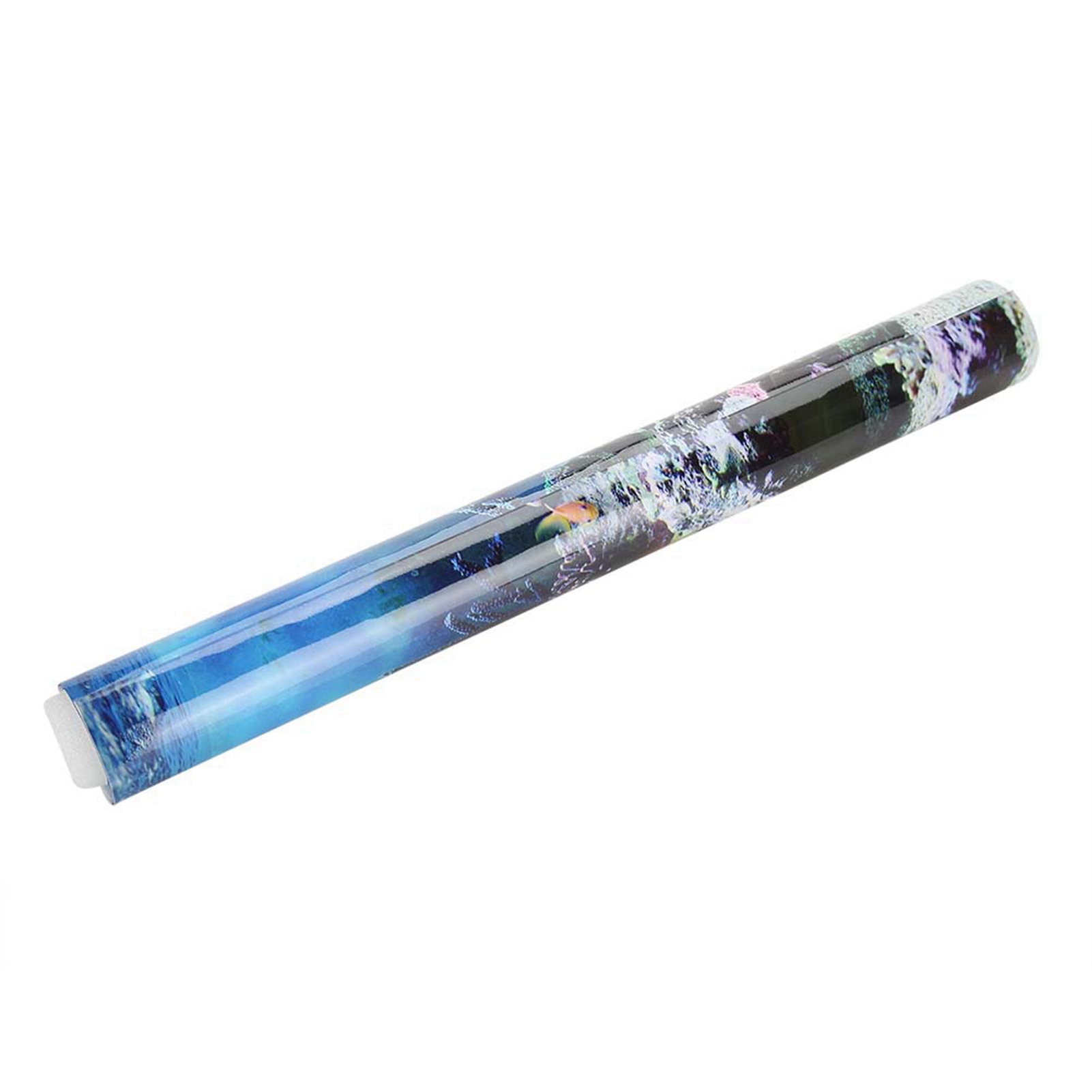 PVC Adhesive Underwater Coral Aquarium Fish Tank Background Poster Backdro KRI✈️