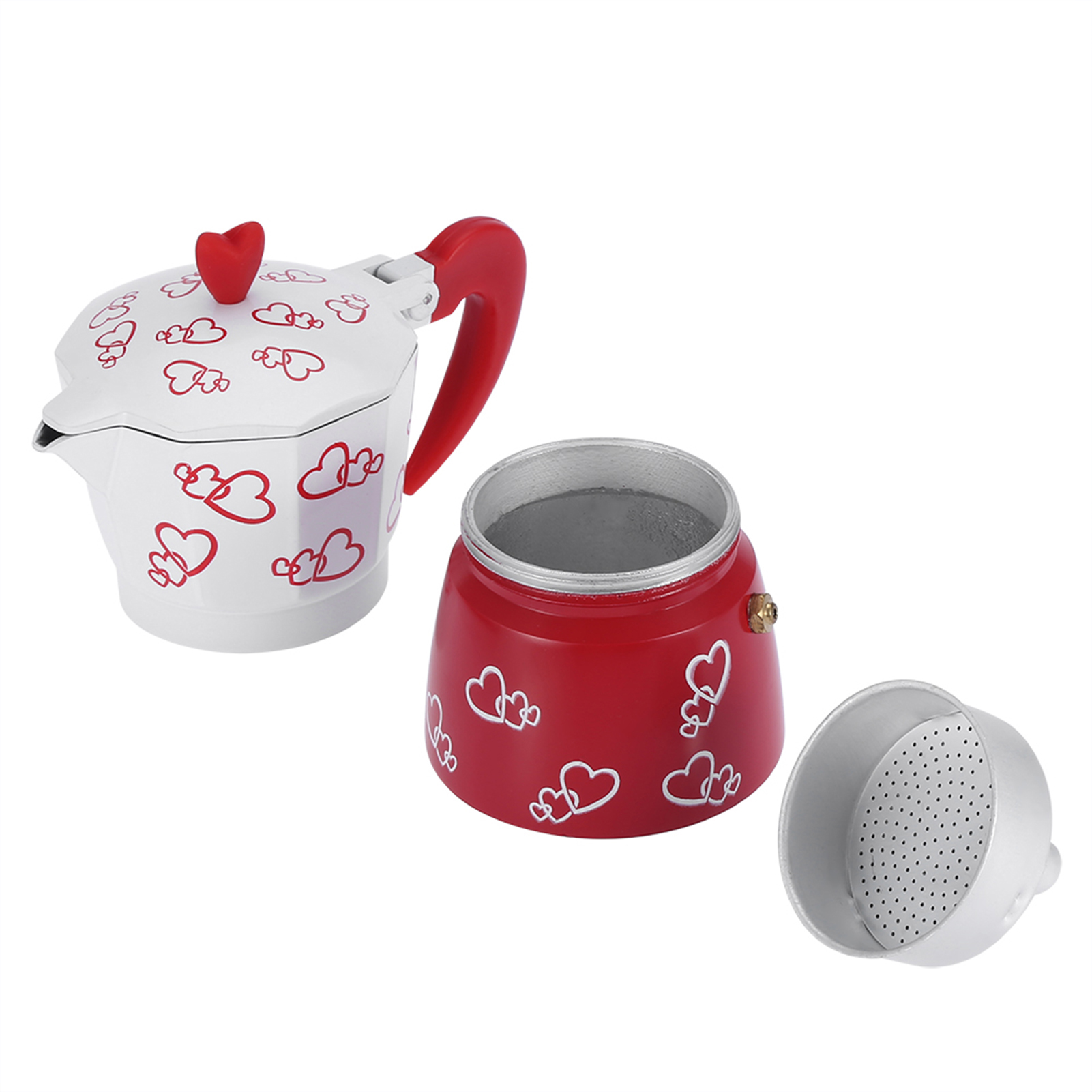 Aluminum Durable Coffee Maker Kettle Pot Household Office(S) KRI✈️