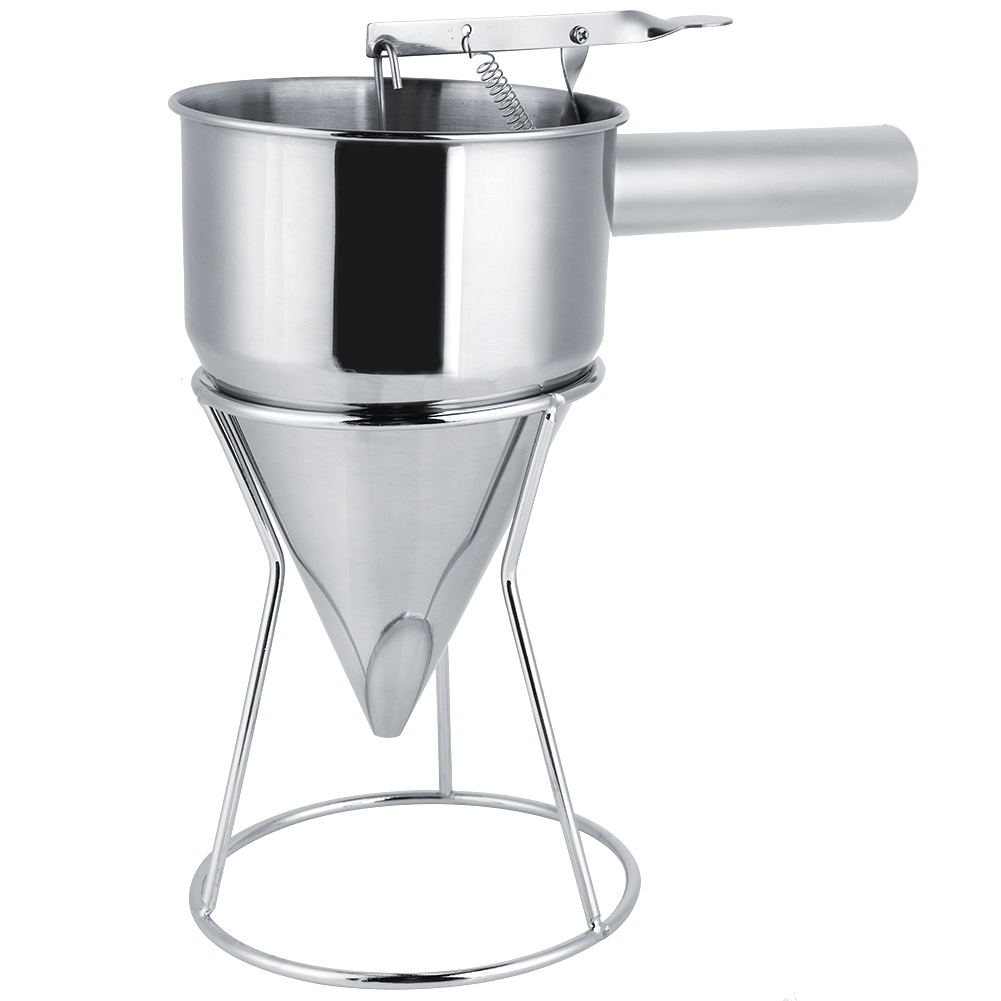 Stainless Steel Funnel Kitchen Cooking Octopus Ball Maiking Funnel With Br KRI✈️