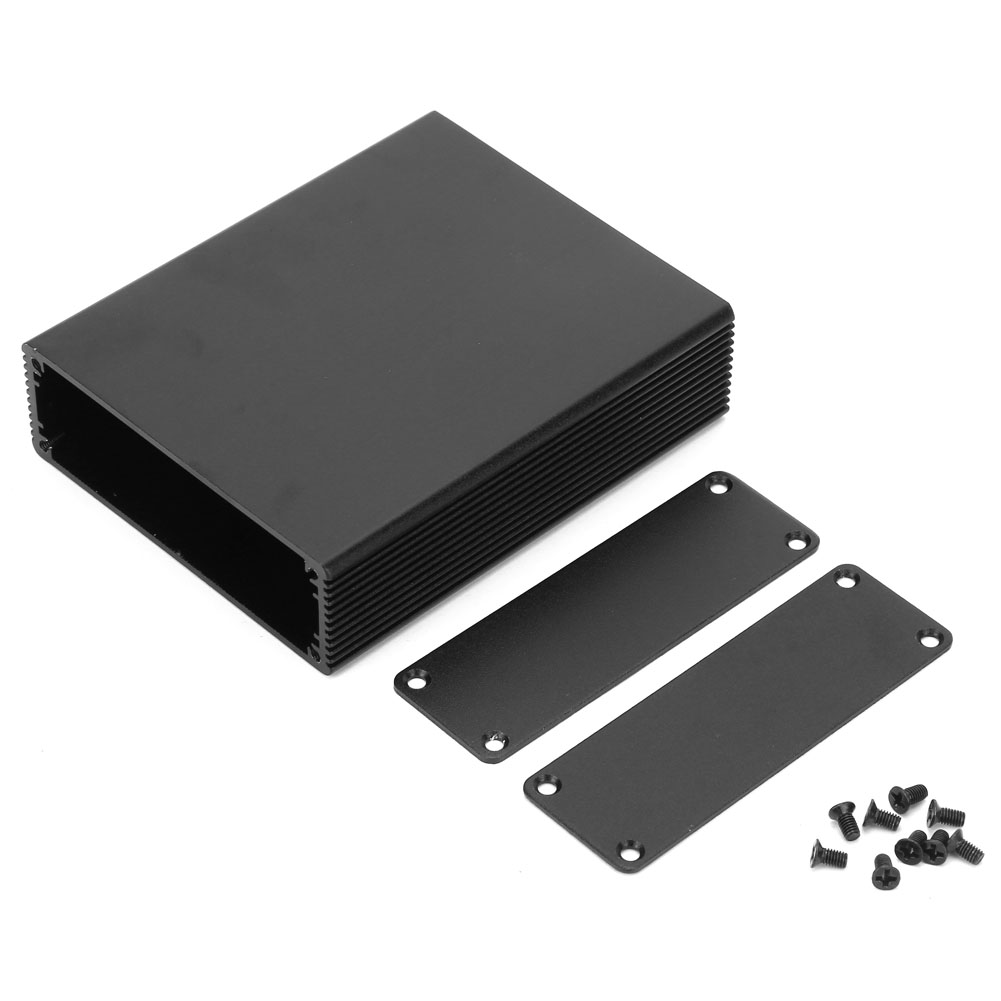 Black Aluminum Printed Circuit Board Instrument Box Enclosure Electronic P KRI✈️