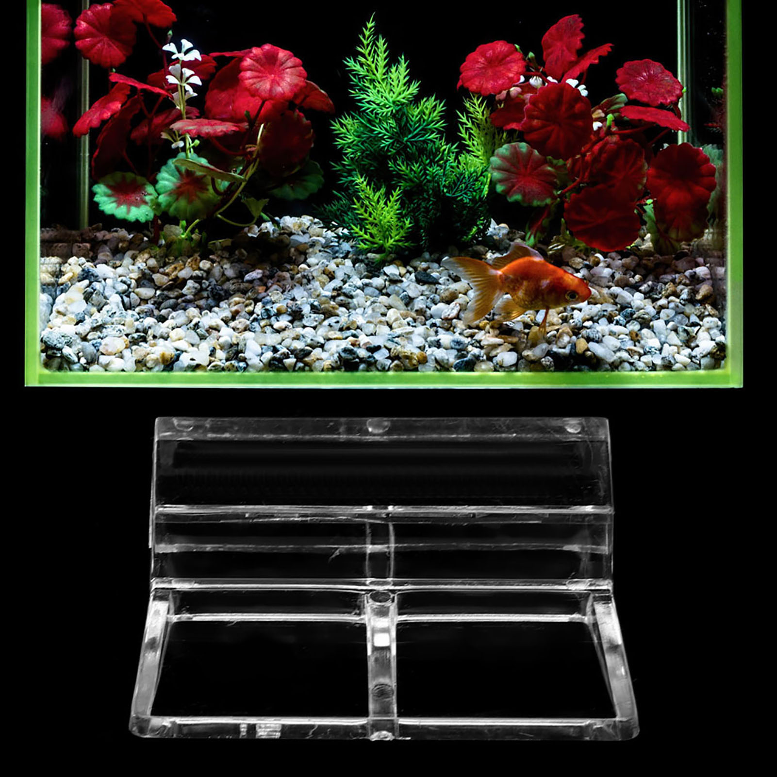 20Pcs Glass Cover Acrylic Clip Holder Support Clamp Accessory For Aquarium KRI✈️